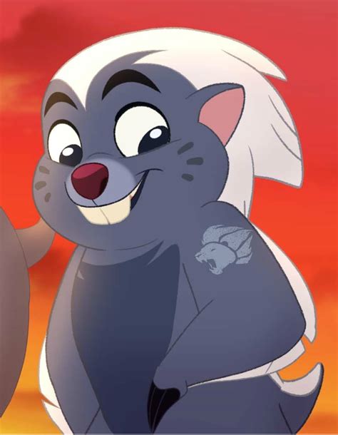 bunga from lion guard|lion guard kion and bunga.